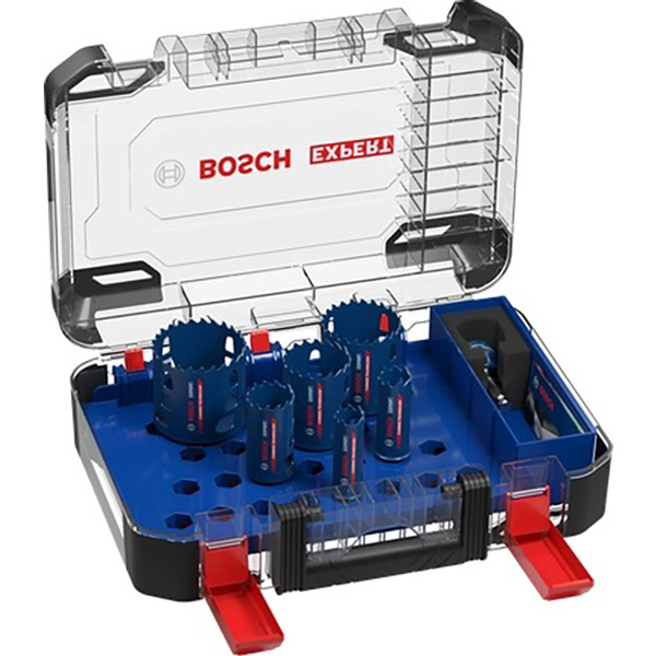 Набір коронок BOSCH Tough Material 22 - 68 мм 9 шт (2.608.900.445) Матеріал обробки дерево