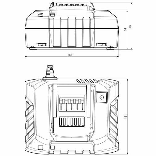 Набор аккумуляторов METABO ЗП ASC55 (685050000) Комплектация 2 аккумуляторных блока Li-Power 18 В/4,0 А·ч, зарядное устройство ASC 55, картонная коробка, документация.