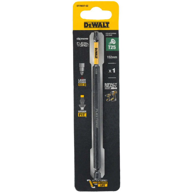 Біта DEWALT Extreme T25 152 мм (DT7803T) Загальна довжина 152