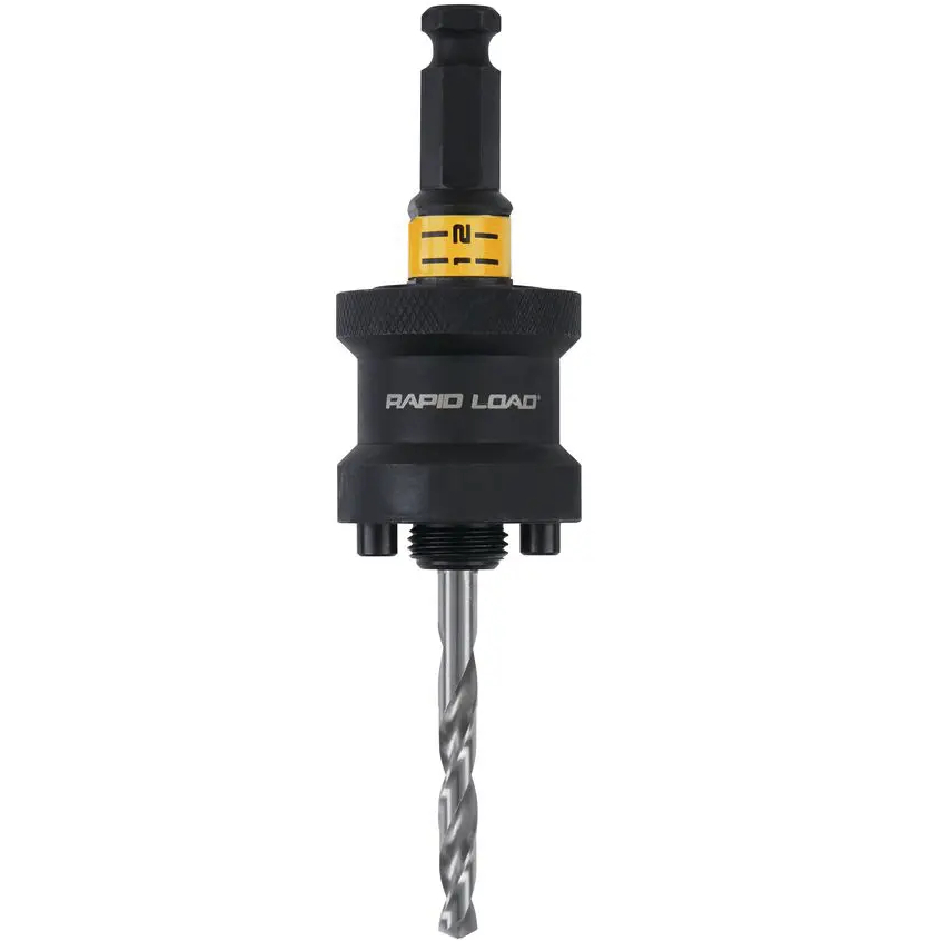 Держатель коронок DEWALT QUICK CHANGE (DT20625) Комплектация держатель коронок (цифенборов) - 1 шт., центрирующее сверло - 1 шт.