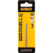Свердло по металу DEWALT Black & Gold 3.2 мм (DT20515)