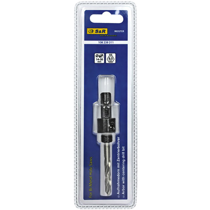 Держатель кольцевых пил S&R Meister (108239311) Общая длина 100