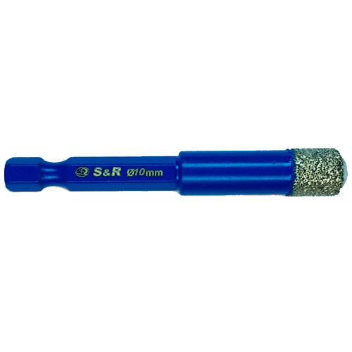 Сверло S&R HEX 1/4'' 10 мм (252500010) Тип сверло