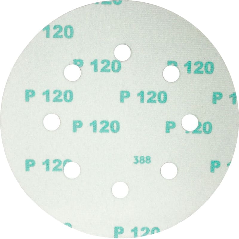 Круг шлифовальный S&R D190 мм P120 10 шт (219120001-10) Тип шлифовальный круг