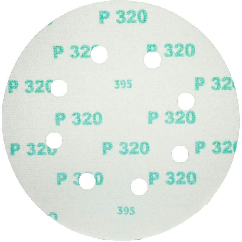 Круг шлифовальный S&R D190 мм P320 10 шт (219320001-10) Материал обработки дерево