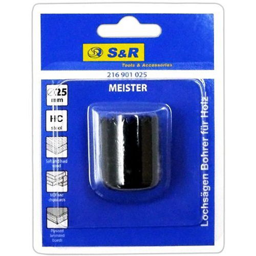 Коронка S&R Meister 25 мм (216901025) Тип ударная коронка