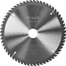 Диск пильний S&R WoodCraft 210x30x2.2 Z60 для дерева (238060210) Диск пильний S&R WoodCraft 210x30x2.2 Z60 для дерева (238060210)