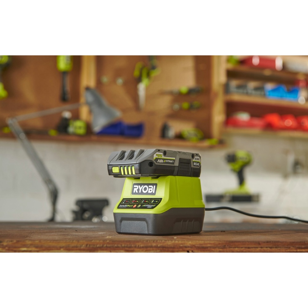 Зарядний пристрій RYOBI ONE+ RC18-120 (unpacked) (5133002891UNP) Додатково Li-Ion, 18, 4 А