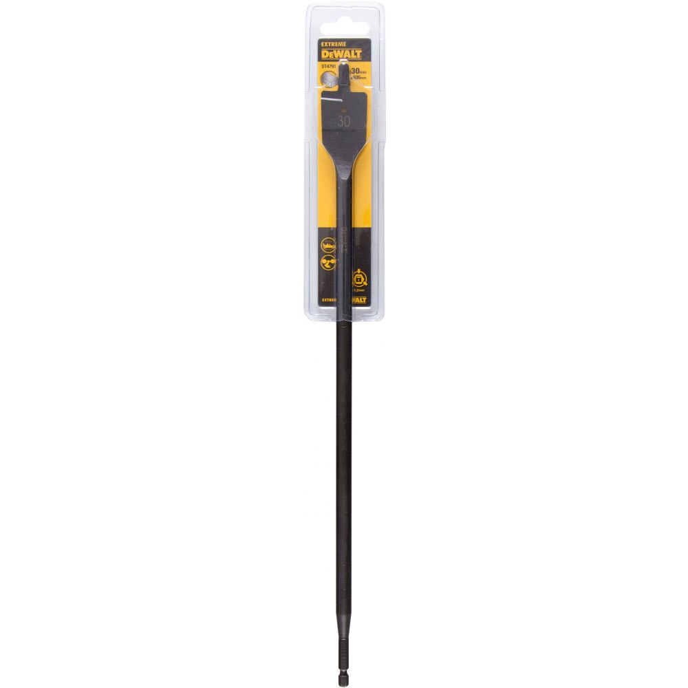 Свердло по дереву DEWALT 1/4 30 мм (DT4791) Свердло по дереву DEWALT 1/4 30 мм (DT4791)