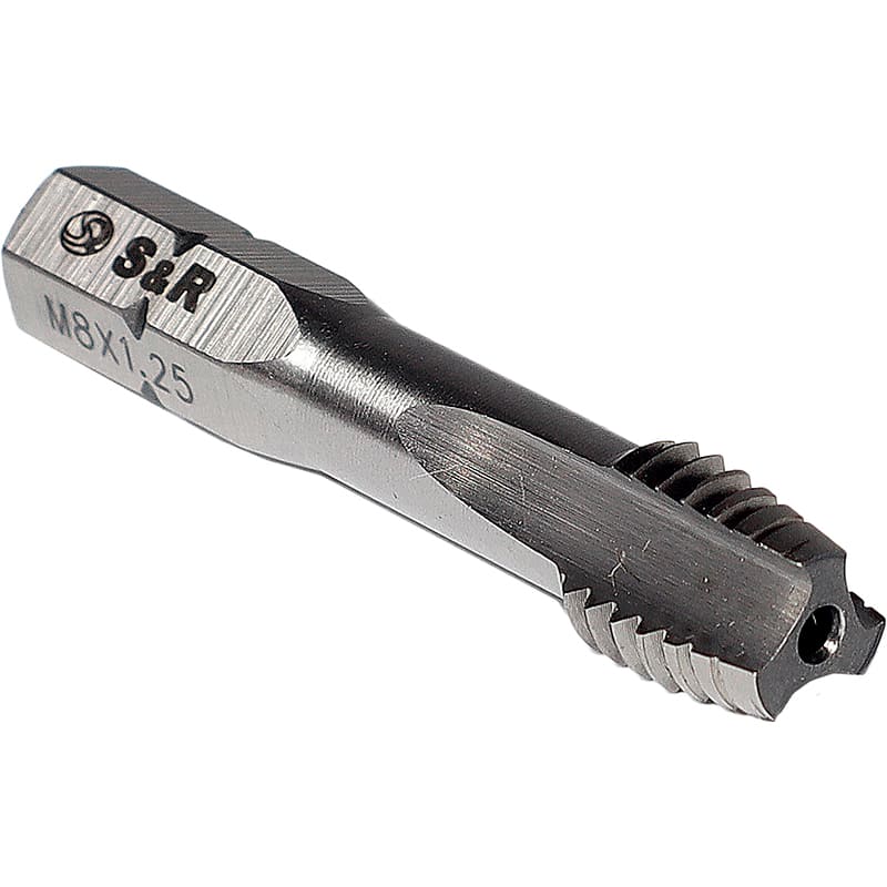 Мітчик S&R M8 х 1.25 мм HSS R6M5 (111103008) Тип мітчик