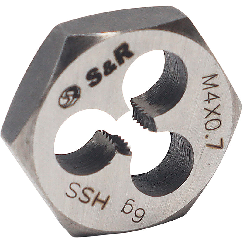 Плашка S&R М4 х 0.7 мм HSS R6M5 (111203004)