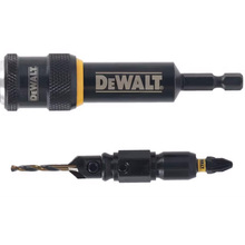 Быстросменный узел системы сверления DEWALT "FLIP&DRIVE" №8 шестигранник 1/4 дюйма (DT70787)