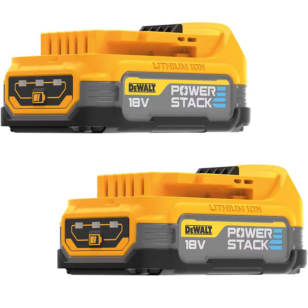 Акумуляторна батарея DEWALT PowerStack 18В 1.7Аг 2шт (DCBP034E2) Акумуляторна батарея DEWALT PowerStack 18В 1.7Аг 2шт (DCBP034E2)