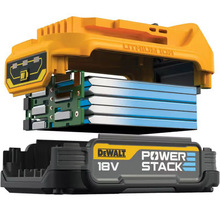 Аккумуляторная батарея DEWALT PowerStack 18В 1.7Аг 2шт (DCBP034E2)