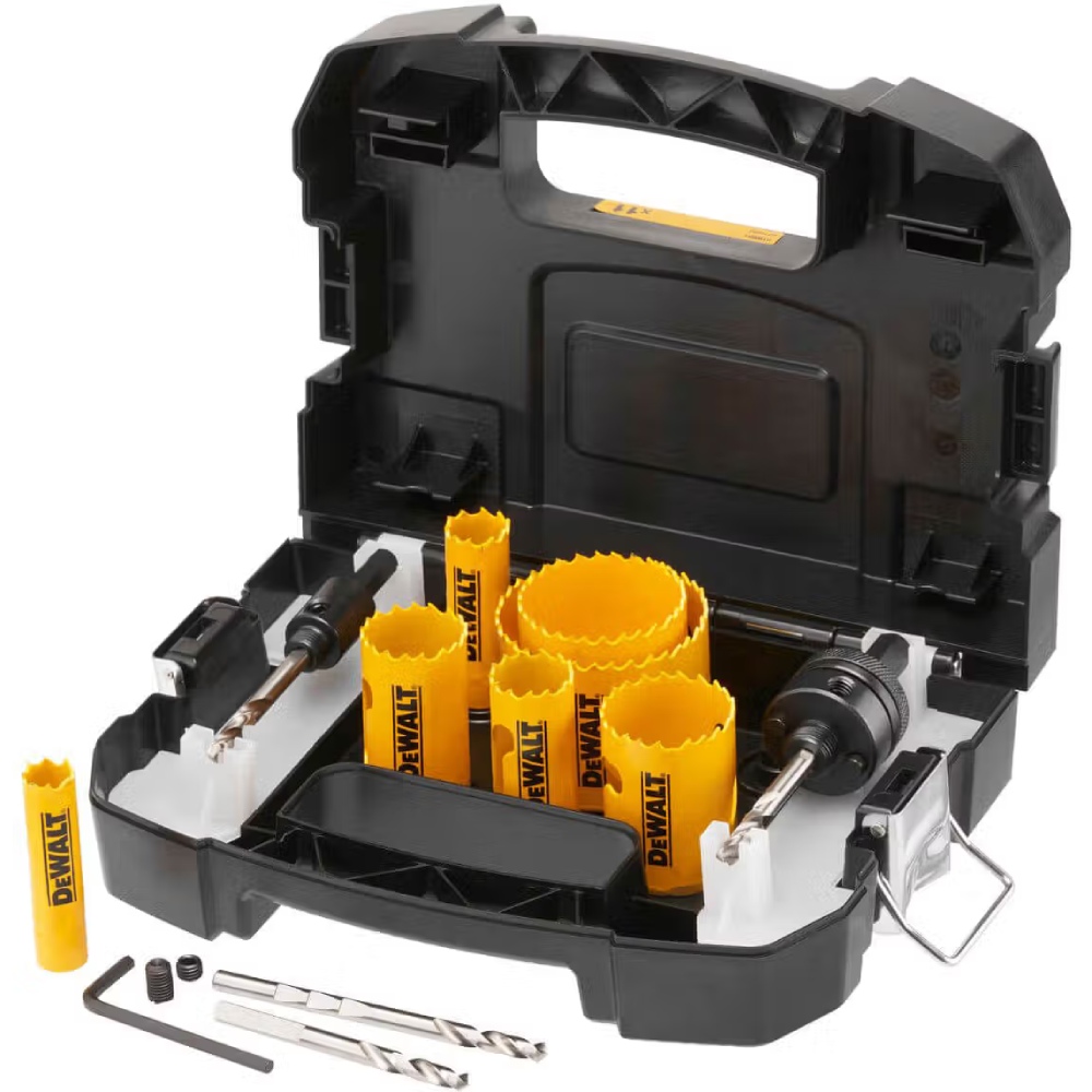 Набір коронок-цифенборів DEWALT EXTREME 12 пр. (DT90351) Тип набір корончастих свердл