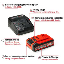 Акумулятор + зарядний пристрій EINHELL Starter Kit PXC 18В 4Ач (4512159)