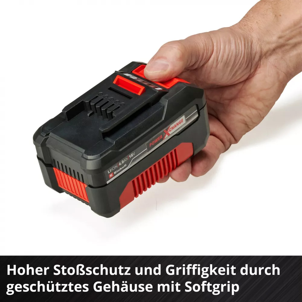 Зображення Акумулятор + зарядний пристрій EINHELL Twincharger Kit PXC 18В 1 х 4Ач (4512112)