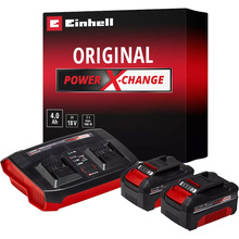 Акумулятор + зарядний пристрій EINHELL Twincharger Kit PXC 18В 1 х 4Ач (4512112)