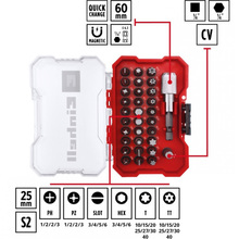 Набор бит EINHELL 1/4" 32шт Red (118693)