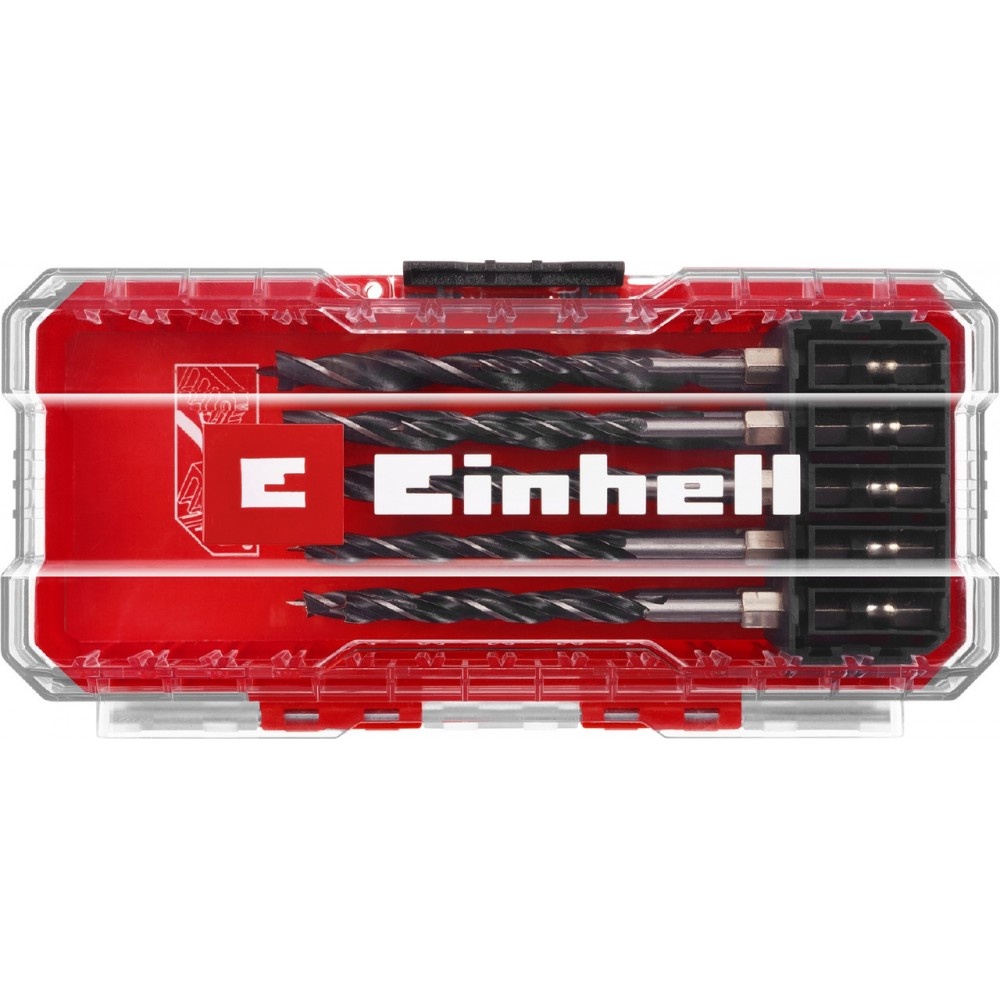 Покупка Набор сверл по дереву EINHELL 10 шт + кейс (108733)