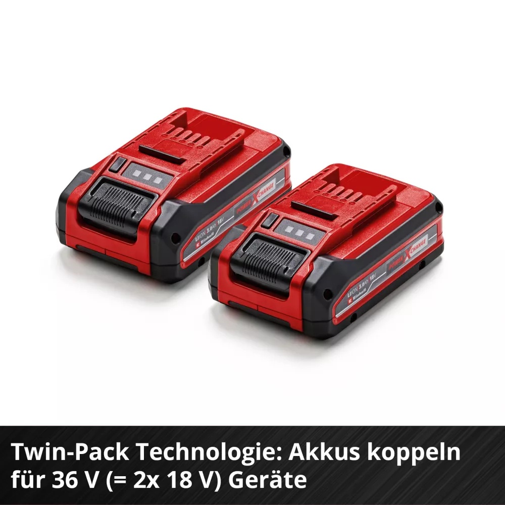 Фото Аккумулятор EINHELL Twinpack PXC Plus 18В 2х3Ач (4511631)