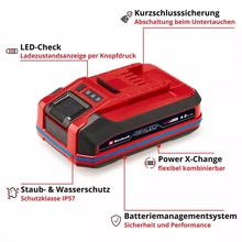 Аккумулятор EINHELL SEALED PXC Plus 18В 4Ач (4511627)