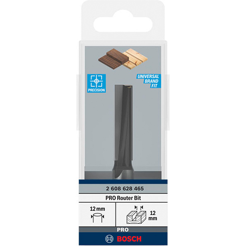 Фреза пазовая BOSCH Professional Std S12 D12 L40 (2.608.628.465) Тип фреза