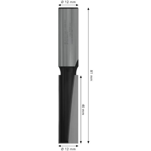 Фреза пазова BOSCH Professional Std S12 D12 L40 (2.608.628.465) Тип фреза