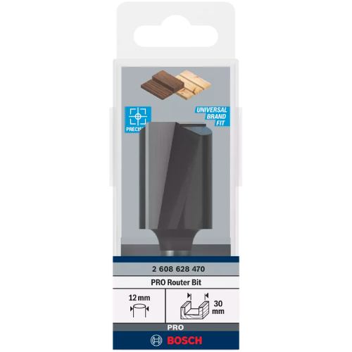 Фреза пазова BOSCH Professional Std S12 D30 L40 (2.608.628.470) Матеріал обробки дерево