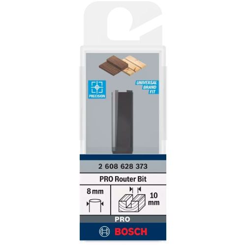 Фреза пазова BOSCH Professional Std S8 D10 L25.4 (2.608.628.373) Матеріал обробки дсп