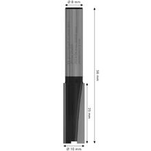 Фреза пазова BOSCH Professional Std S8 D10 L25.4 (2.608.628.373)