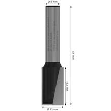 Фреза пазова BOSCH Professional Std S8 D12 L20 (2.608.628.385)