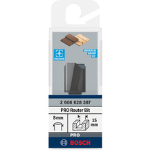 Фреза пазова BOSCH Professional Std S8 D15 L20 (2.608.628.387)