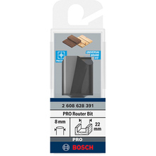 Фреза пазова BOSCH Professional Std S8 D22 L25 (2.608.628.391)