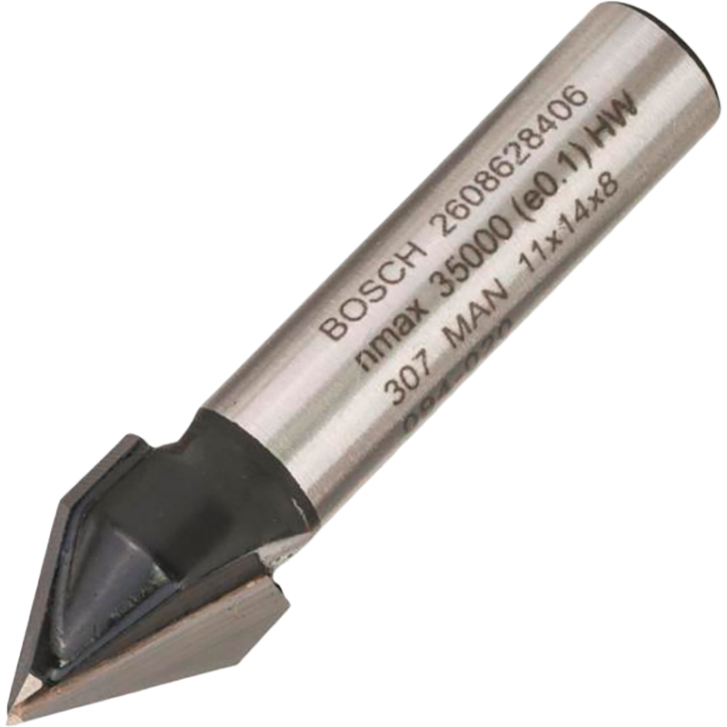 Фреза пазовая BOSCH Professional V Std S8 D11 L14 (2.608.628.406) Тип фреза