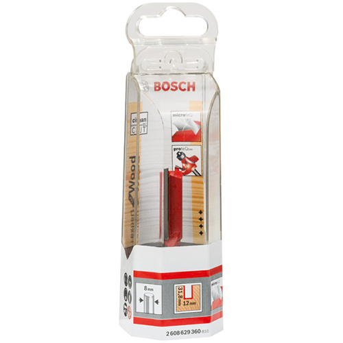Фреза пазова BOSCH Professional Expert S8 D12 L31.8 (2.608.629.360) Тип фреза