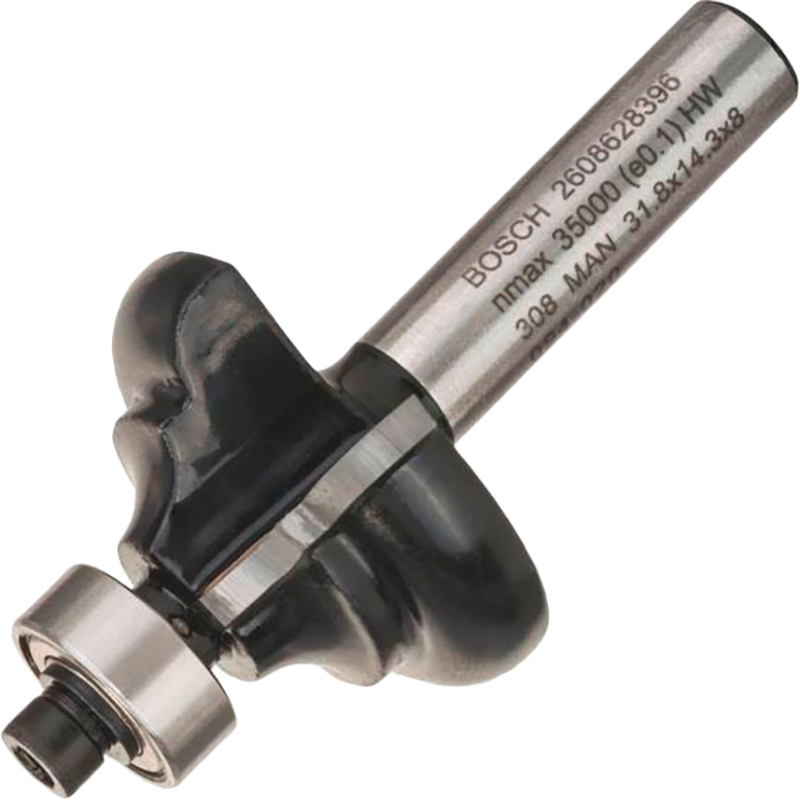 Фреза профильная BOSCH C Professional Std S8 R4.8 B9.5 L14 (2.608.628.396) Тип фреза