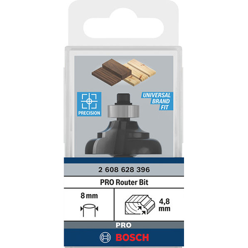 Фреза профільна BOSCH C Professional Std S8 R4.8 B9.5 L14 (2.608.628.396) Тип фреза
