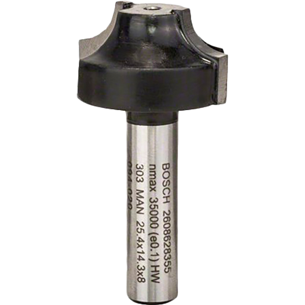 Фреза профільна BOSCH E Professional Std S8 R6.3 D25.4 L14 (2.608.628.355)