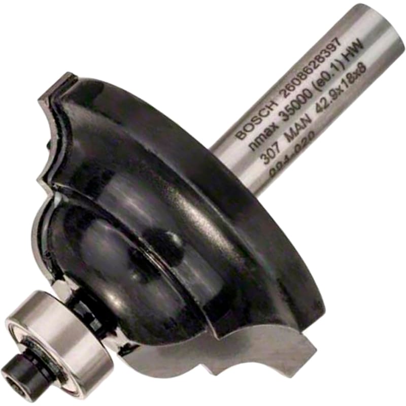 Фреза профильная BOSCH D Professional Std S8 R6.3 B15 L18 (2.608.628.397) Тип фреза