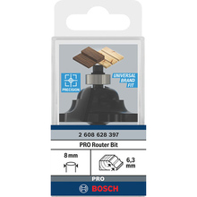 Фреза профільна BOSCH D Professional Std S8 R6.3 B15 L18 (2.608.628.397)