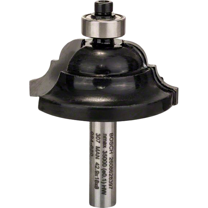 Фреза профильная BOSCH D Professional Std S8 R6.3 B15 L18 (2.608.628.397)