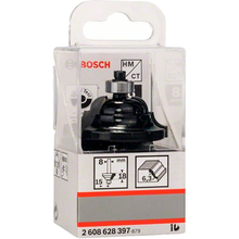 Фреза профильная BOSCH D Professional Std S8 R6.3 B15 L18 (2.608.628.397)