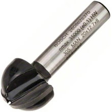 Фреза галтельна BOSCH Professional Std S8 R10 D20 L12.4 (2.608.628.370)