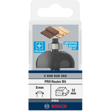 Фреза галтельная BOSCH Professional Std S8 R12 D36.7 L16 (2.608.628.365)
