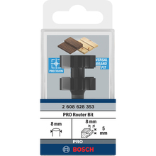 Фреза гребневая BOSCH Professional Std S8 D25 L5 (2.608.628.353)