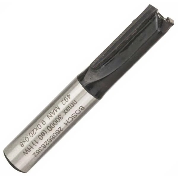 Фреза пазовая BOSCH Professional Std S8 D9 L20 (2.608.628.382) Тип фреза