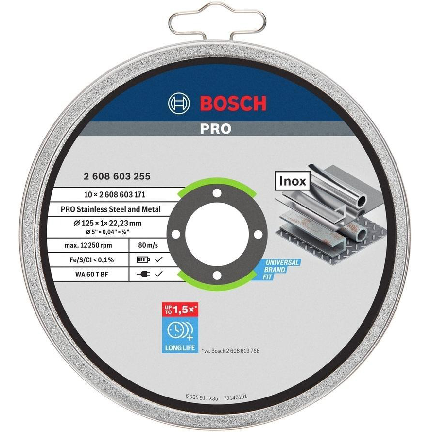 Диск відрізний BOSCH Professional Stand (2.608.603.255)