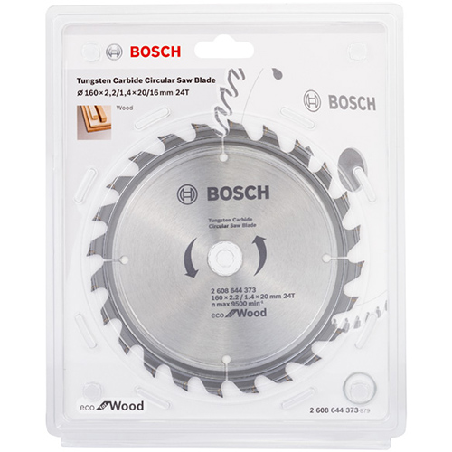 Диск пильный BOSCH Professional Eco for Wood (2.608.644.373) Тип пильный диск