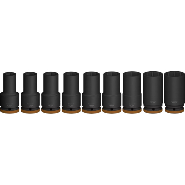 Набір ударних торцевих головок BOSCH Professional Deep 3/4" 9шт (2.608.003.042) Тип голівка торцова